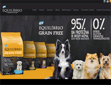 Tablet Screenshot of equilibriototalalimentos.com.br